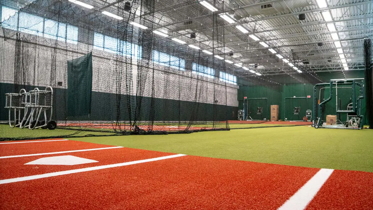 nets inside of facility